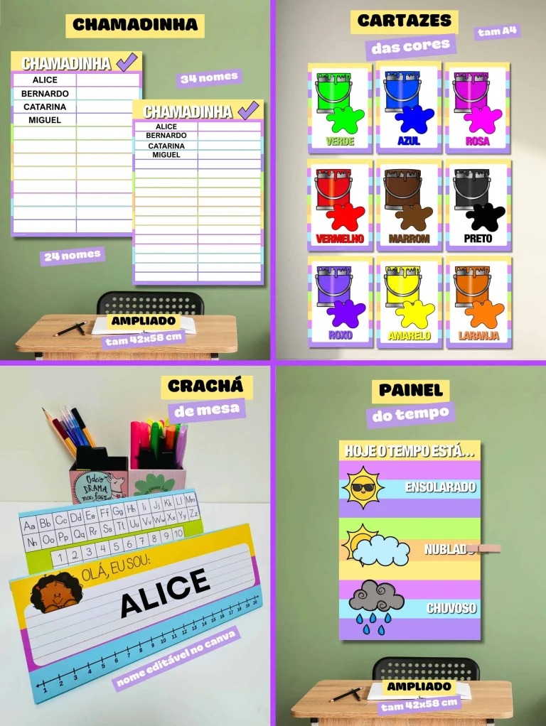 Kit Sala de Aula Colorê — foto 3