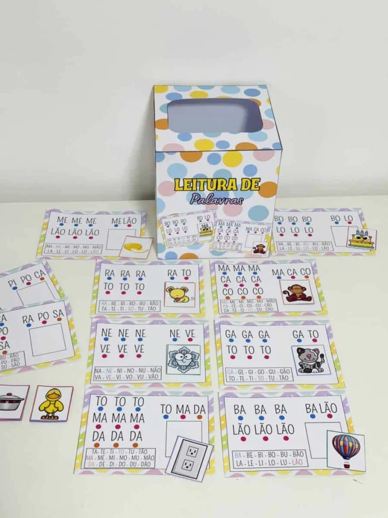 Jogo de Leitura com Palavras e Figuras — foto 8