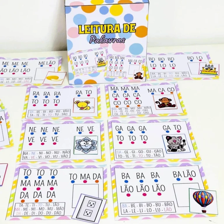 Jogo de Leitura com Palavras e Figuras — foto 1