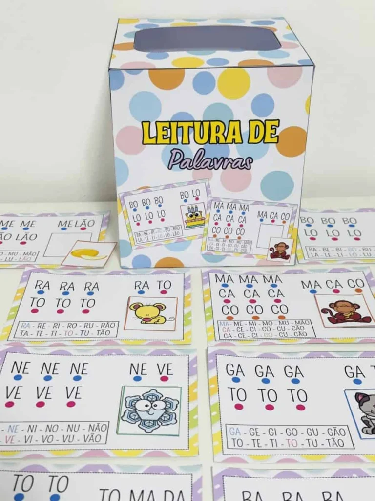Jogo de Leitura com Palavras e Figuras — foto 7