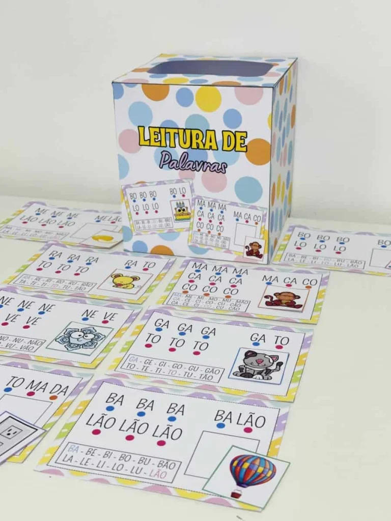 Jogo de Leitura com Palavras e Figuras — foto 6