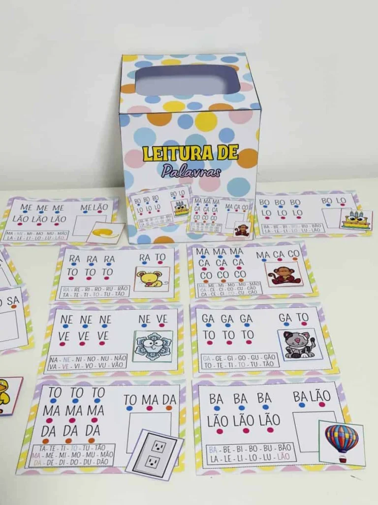 Jogo de Leitura com Palavras e Figuras — foto 4