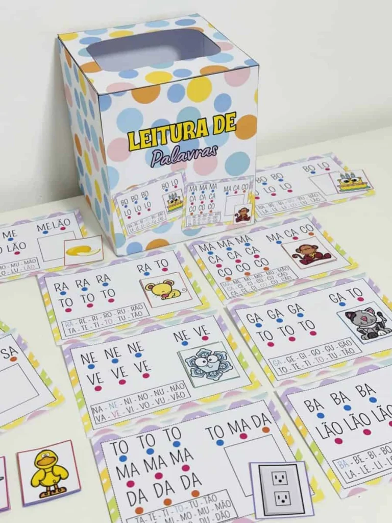 Jogo de Leitura com Palavras e Figuras — foto 2
