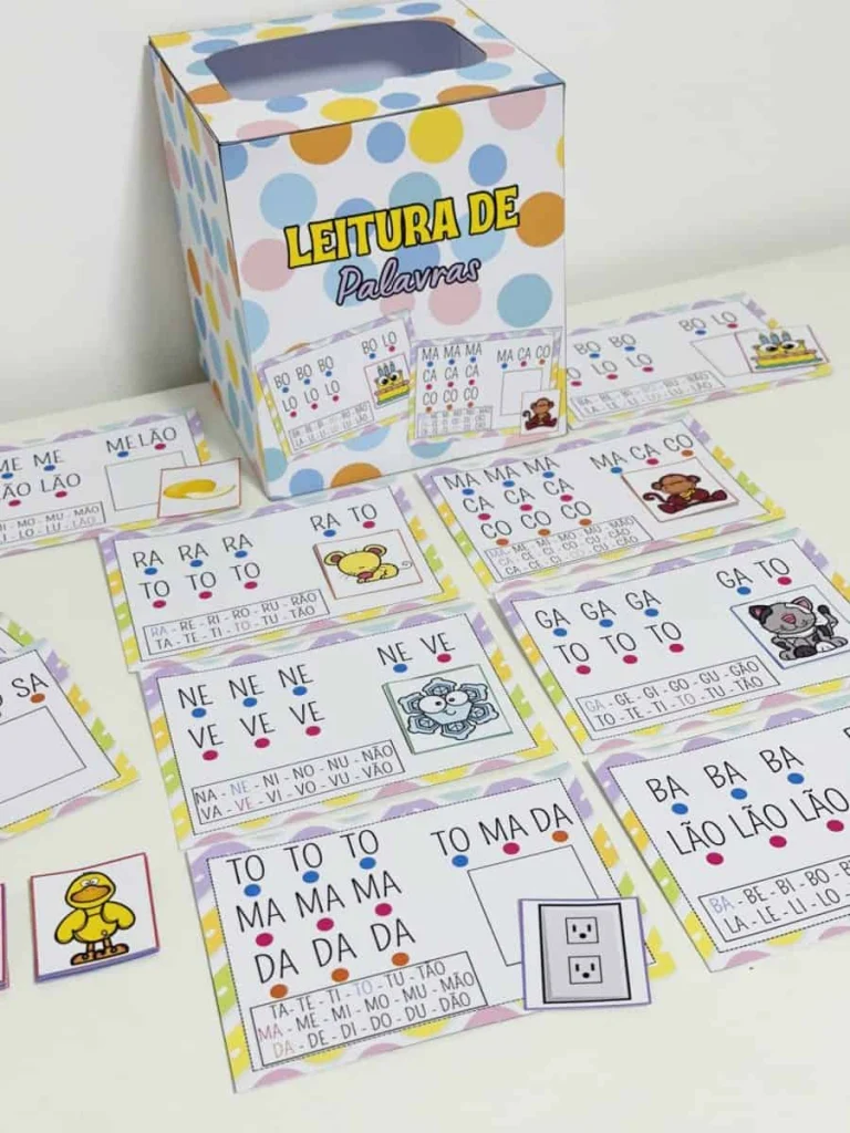 Jogo de Leitura com Palavras e Figuras — foto 3