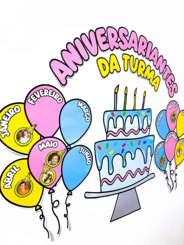 Painel Aniversariantes da Turma com Fotos — foto 5