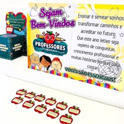 Painel de Acolhida - Professores - Volta às Aulas