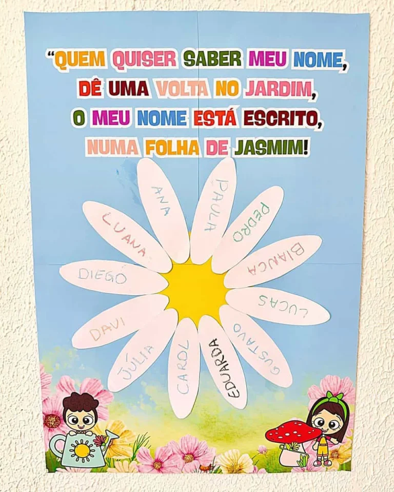 Painel Interativo Flor dos Nomes — foto 3