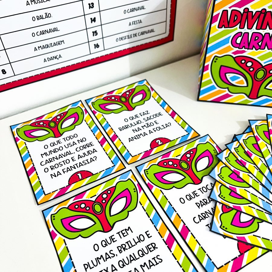 Adivinhas de Carnaval - Carnaval - Pedagogia de Ideias Adivinhas de Carnaval - Carnaval