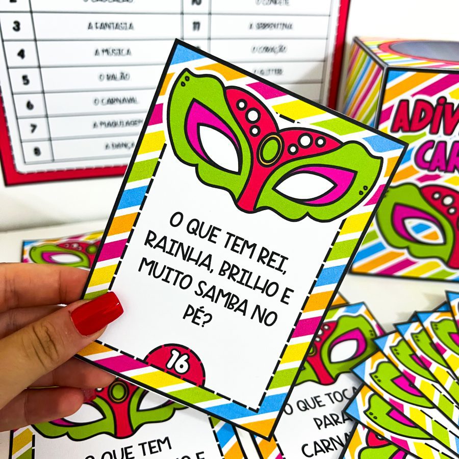 Adivinhas de Carnaval - Carnaval - Pedagogia de Ideias Adivinhas de Carnaval - Carnaval