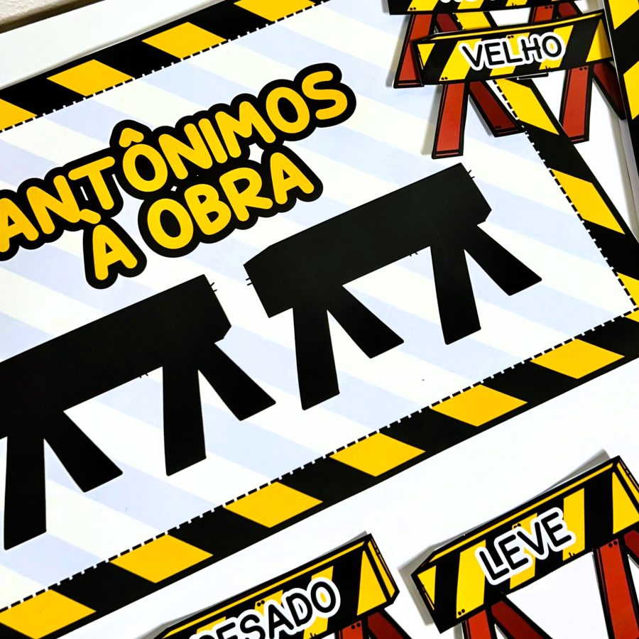 Antônimos à Obra - Língua Portuguesa - Pedagogia de Ideias Antônimos à Obra - Língua Portuguesa