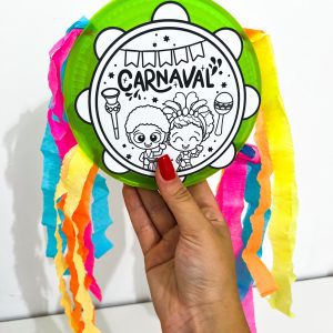 Atividade Interativa de Carnaval - Pandeiro - Carnaval - Pedagogia de Ideias Atividade Interativa de Carnaval - Pandeiro - Carnaval