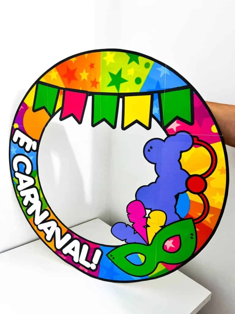 Bambolê Decorativo de Carnaval para Escola — foto 3