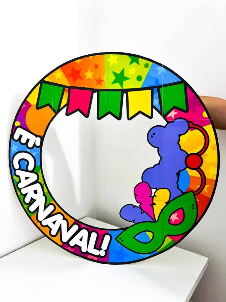 Bambolê Decorativo de Carnaval para Escola — foto 4