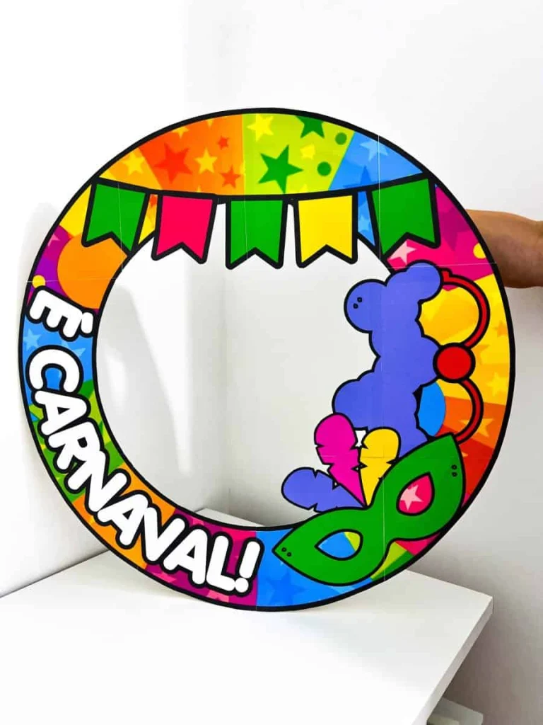 Bambolê Decorativo de Carnaval para Escola — foto 2