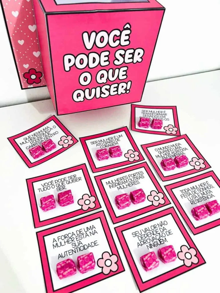 Caixa Motivacional Dia da Mulher — foto 6