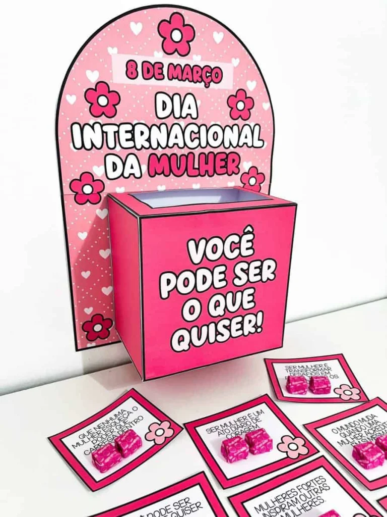 Caixa Motivacional Dia da Mulher — foto 5