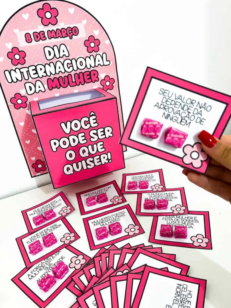 Caixa Motivacional Dia da Mulher — foto 7