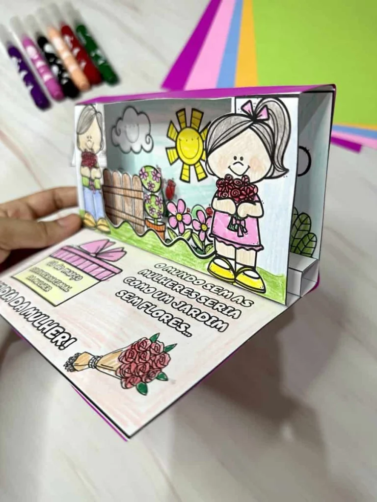 Cartão Jardim 3D Dia da Mulher — foto 5