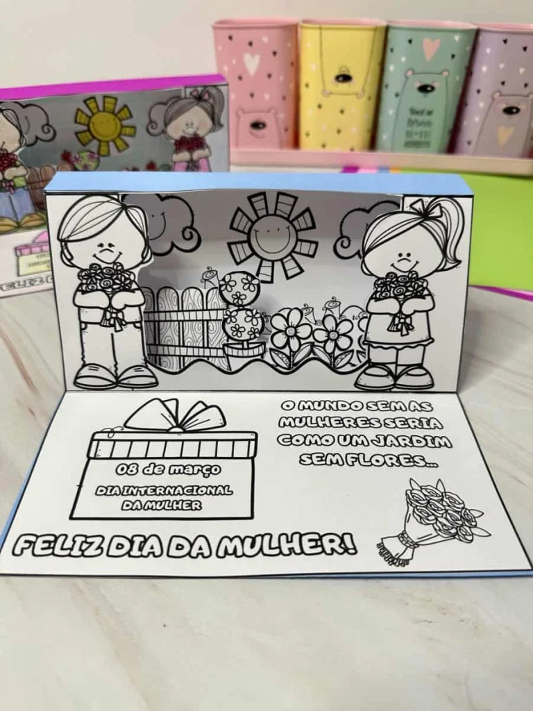 Cartão Jardim 3D Dia da Mulher — foto 9