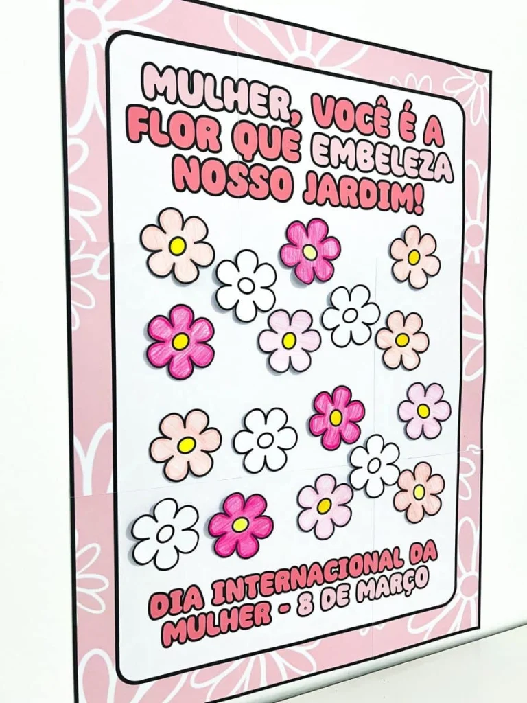 Cartaz Colaborativo Dia Internacional da Mulher — foto 3