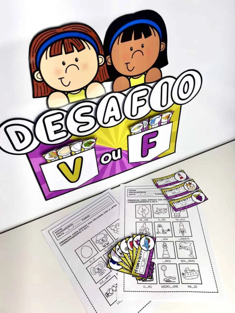 Desafio V ou F para Alfabetização — foto 6