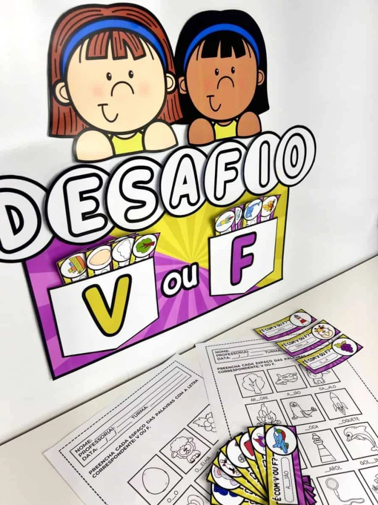 Desafio V ou F para Alfabetização — foto 8