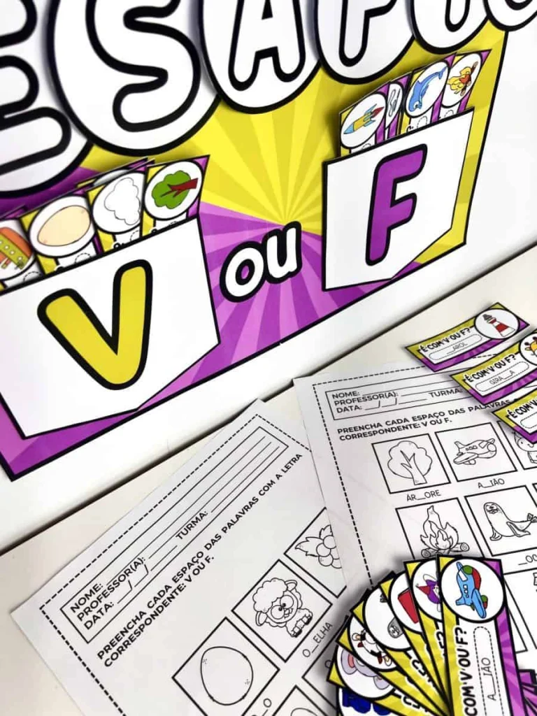 Desafio V ou F para Alfabetização — foto 2