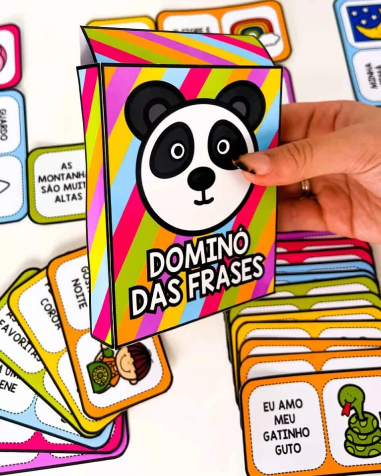 Dominó das Frases com 30 Fichas — foto 7