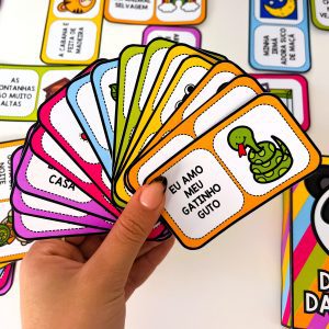 Dominó das Frases - Alfabetização - Pedagogia de Ideias Dominó das Frases - Alfabetização