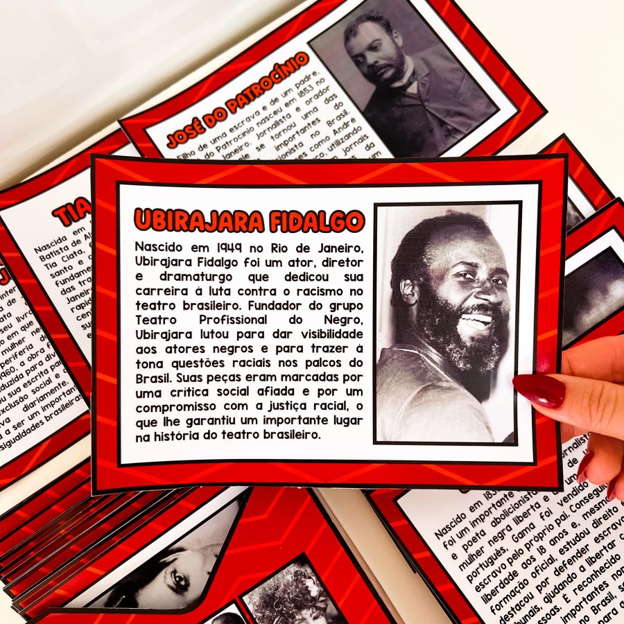 Fichas Biográficas - Personalidades Brasileiras Negras - Consciência Negra - Pedagogia de Ideias Fichas Biográficas - Personalidades Brasileiras Negras - Consciência Negra