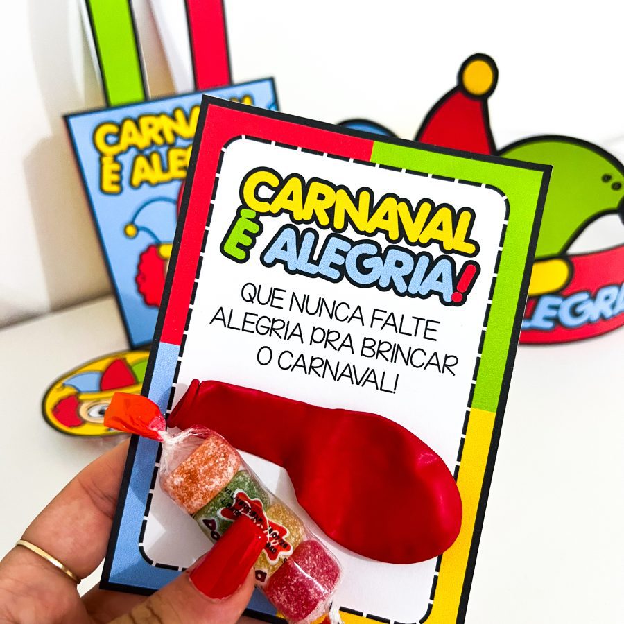 Kit Lembrancinhas de Carnaval - Carnaval - Pedagogia de Ideias Kit Lembrancinhas de Carnaval - Carnaval