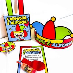Kit Lembrancinhas de Carnaval - Carnaval