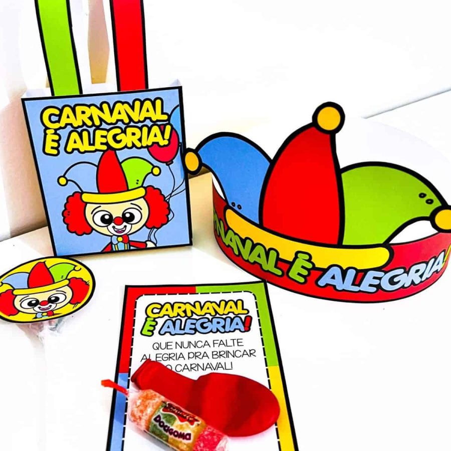 Kit Lembrancinhas de Carnaval - Carnaval