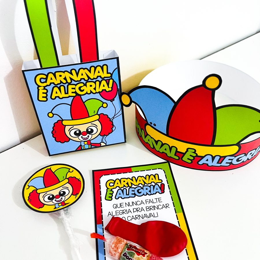 Kit Lembrancinhas de Carnaval - Carnaval - Pedagogia de Ideias Kit Lembrancinhas de Carnaval - Carnaval