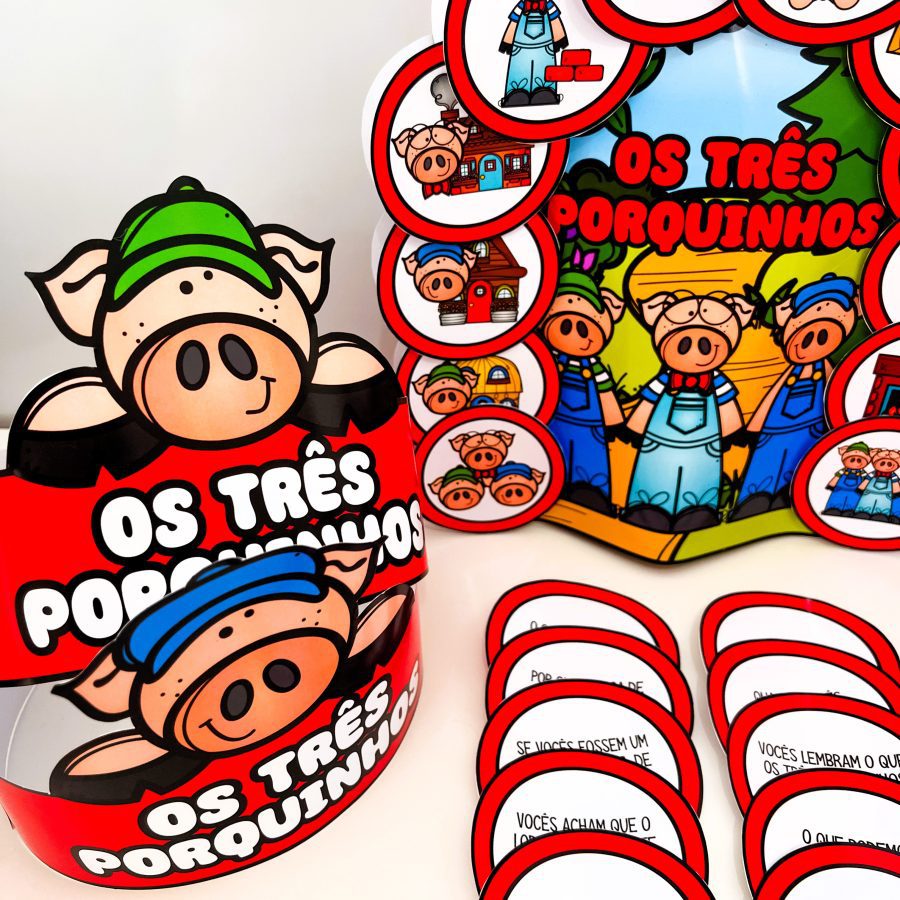 Kit Três Porquinhos - Educação Infantil - Educação Infantil - Pedagogia de Ideias Kit Três Porquinhos - Educação Infantil - Educação Infantil