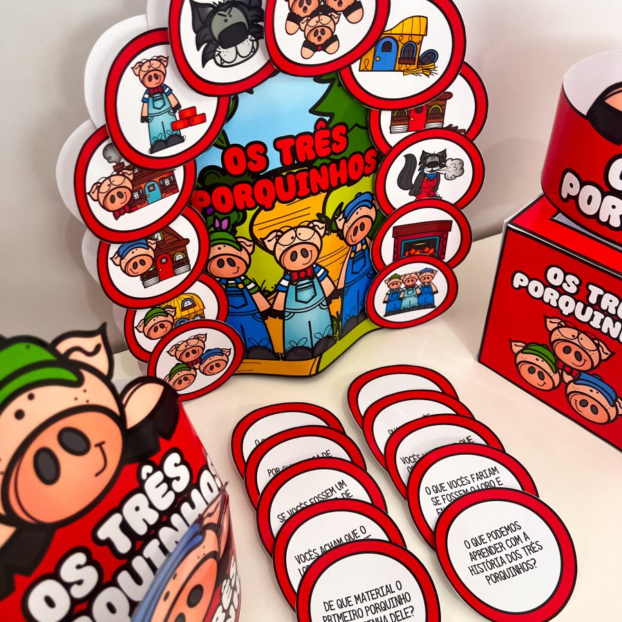 Kit Três Porquinhos - Educação Infantil - Educação Infantil - Pedagogia de Ideias Kit Três Porquinhos - Educação Infantil - Educação Infantil