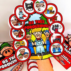 Kit Três Porquinhos - Educação Infantil - Educação Infantil - Pedagogia de Ideias Kit Três Porquinhos - Educação Infantil - Educação Infantil