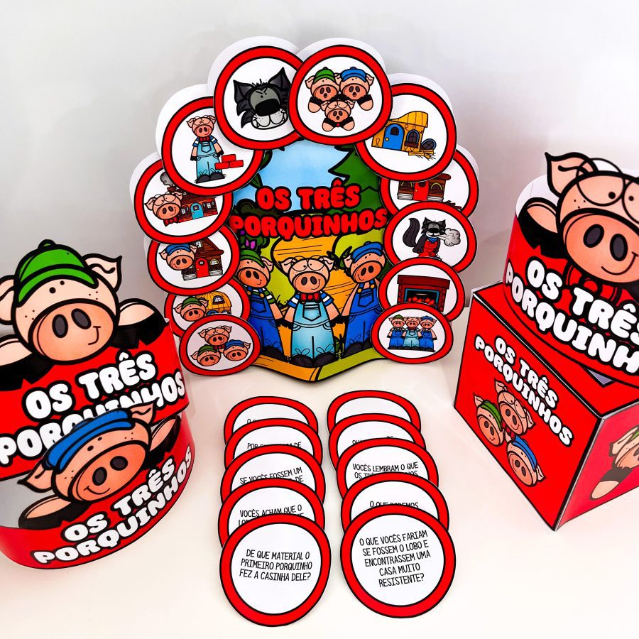 Kit Três Porquinhos - Educação Infantil - Educação Infantil - Pedagogia de Ideias Kit Três Porquinhos - Educação Infantil - Educação Infantil