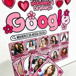 Painel Google - Dia da Mulher - Dia Internacional da Mulher