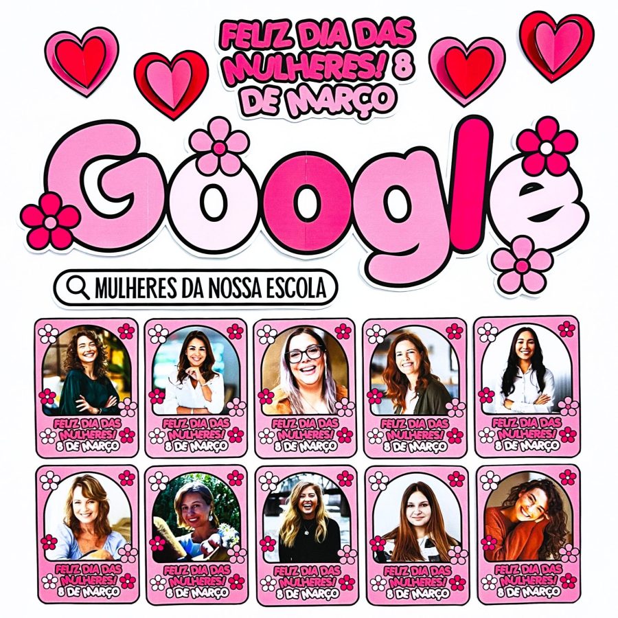 Painel Google - Dia da Mulher - Dia Internacional da Mulher