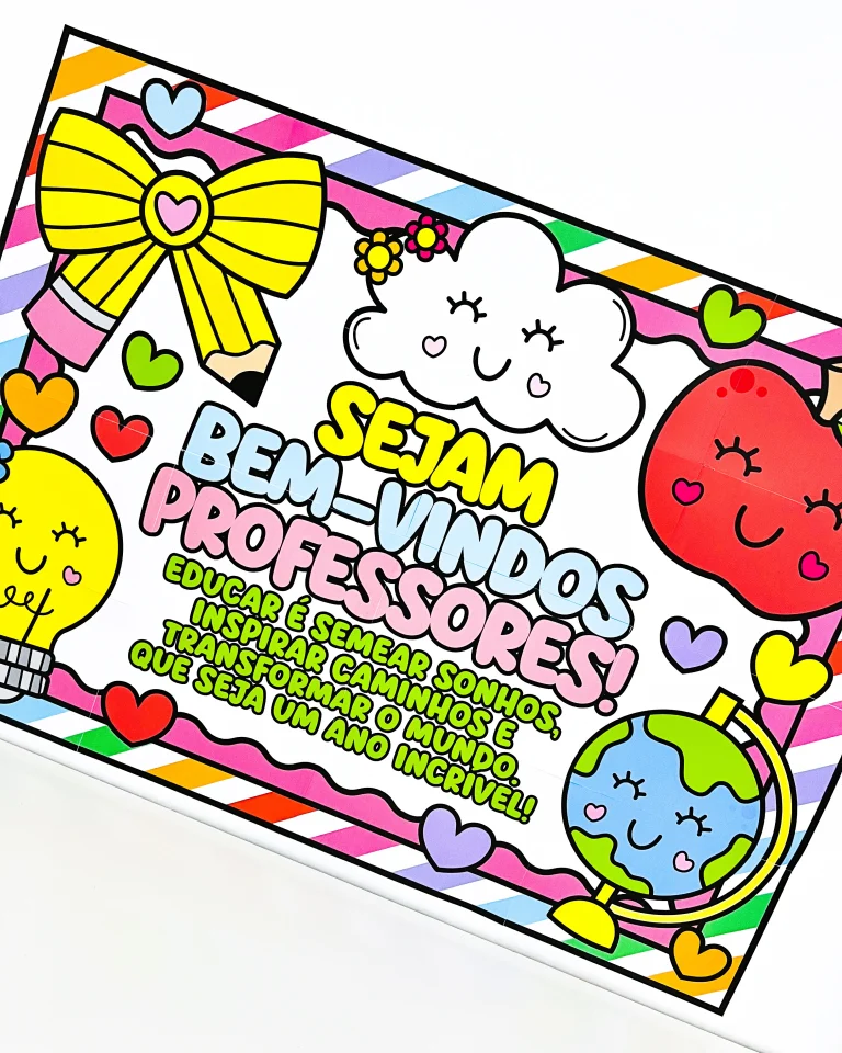 Painel Boas-Vindas para Professores — foto 3
