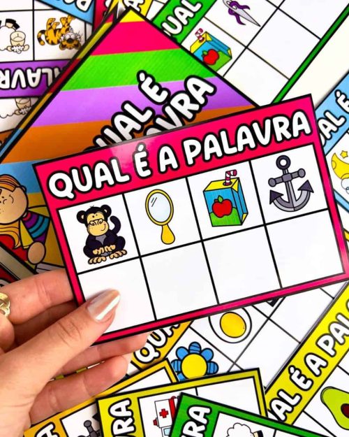Qual é a Palavra - Alfabetização