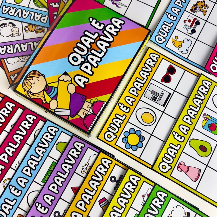 Qual é a Palavra - Alfabetização - Pedagogia de Ideias Qual é a Palavra - Alfabetização