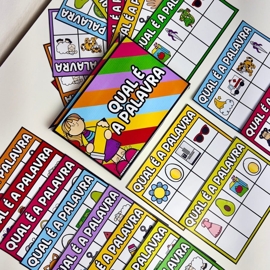 Qual é a Palavra - Alfabetização - Pedagogia de Ideias Qual é a Palavra - Alfabetização