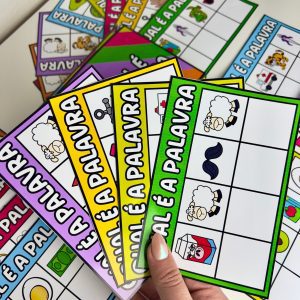 Qual é a Palavra - Alfabetização - Pedagogia de Ideias Qual é a Palavra - Alfabetização