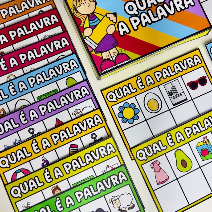 Qual é a Palavra - Alfabetização - Pedagogia de Ideias Qual é a Palavra - Alfabetização