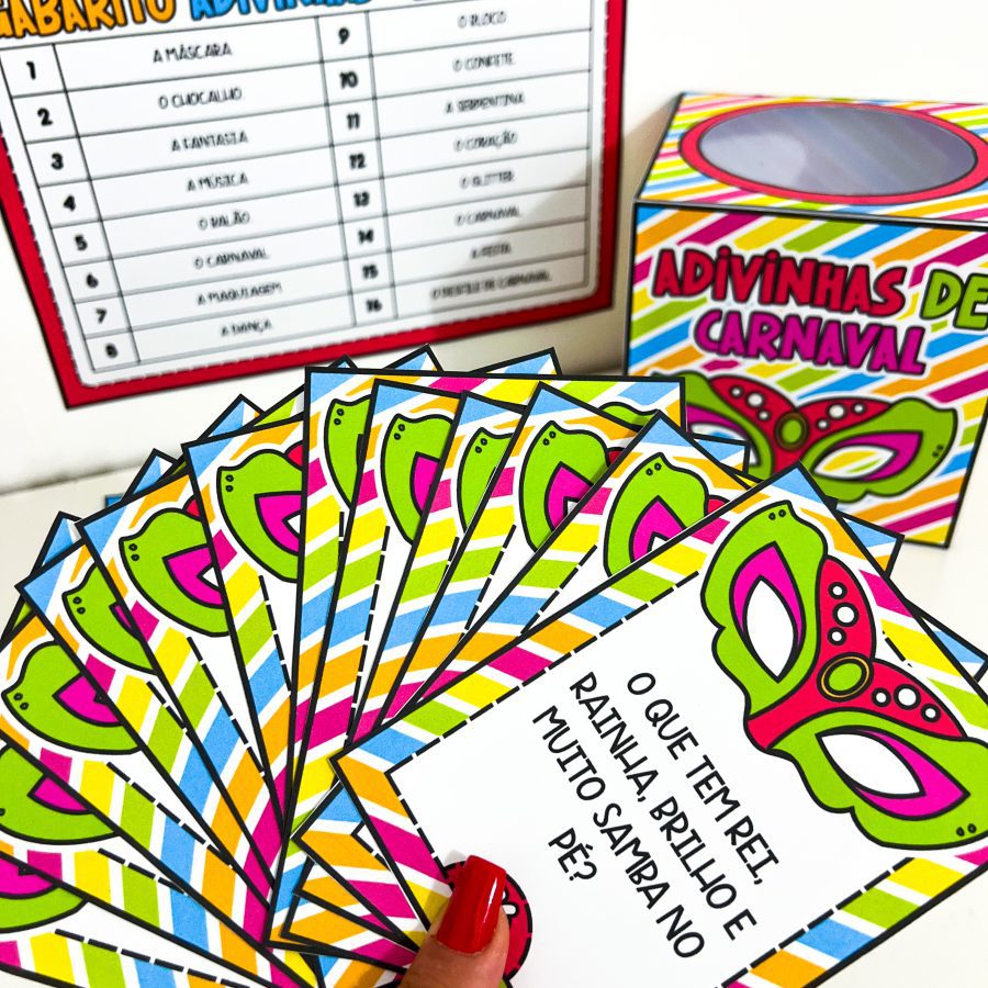 Adivinhas de Carnaval - Carnaval - Pedagogia de Ideias Adivinhas de Carnaval - Carnaval