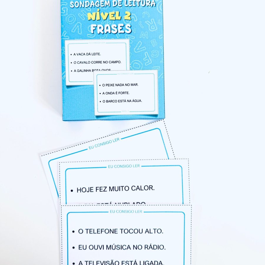 Sondagem de Língua Portuguesa - Alfabetização - Pedagogia de Ideias Sondagem de Língua Portuguesa - Alfabetização