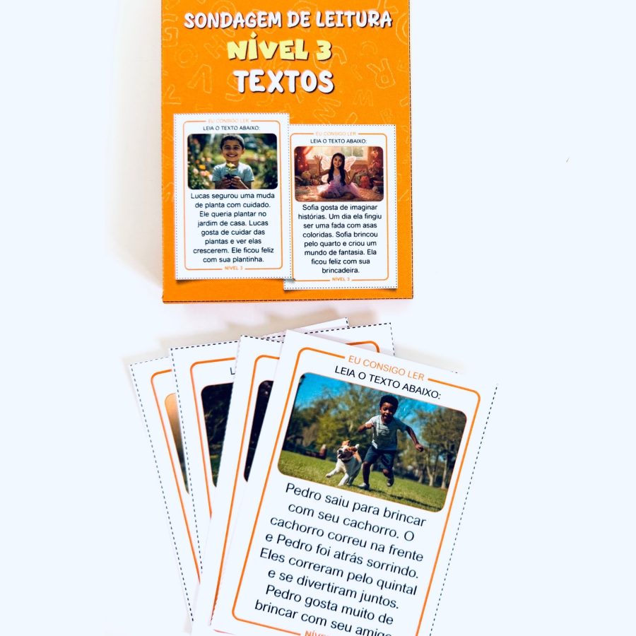 Sondagem de Língua Portuguesa - Alfabetização - Pedagogia de Ideias Sondagem de Língua Portuguesa - Alfabetização