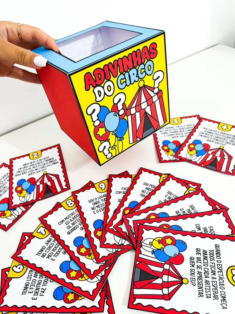 Adivinhas do Circo com 15 Fichas — foto 1